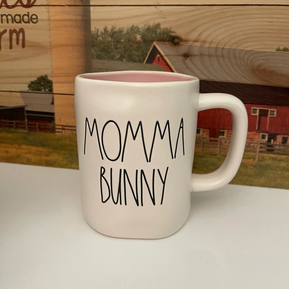 Rae Dunn Momma Bunny mug